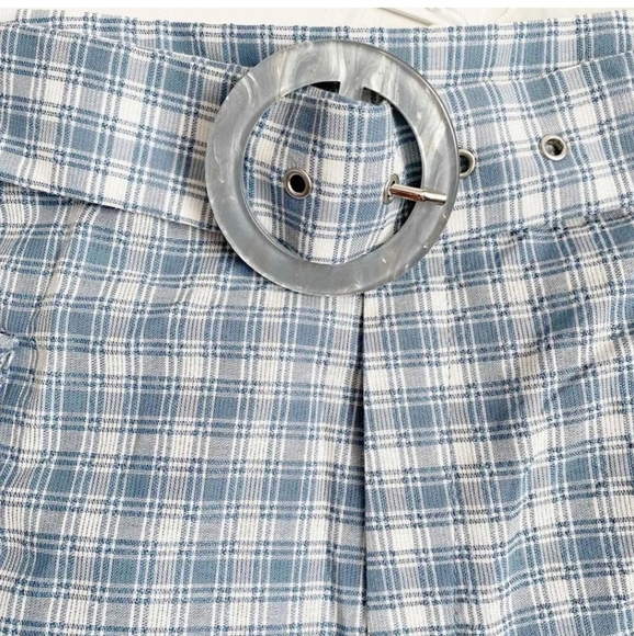 Jonathan Simkhai Plaid Adriatic Shorts - Picture 6 of 6